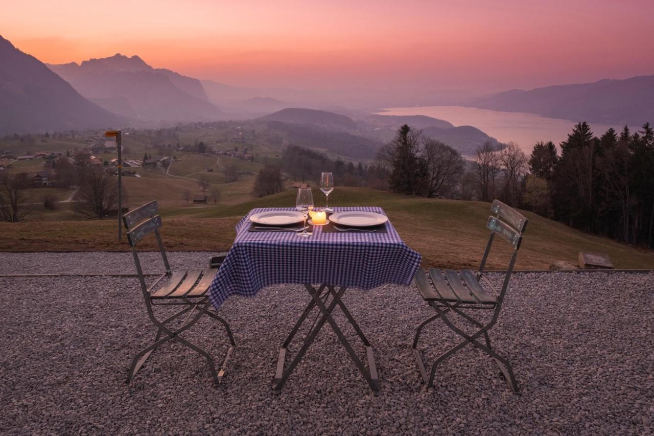 Hotel Z Aeschiried Aeschi Bei Spiez Exterior foto